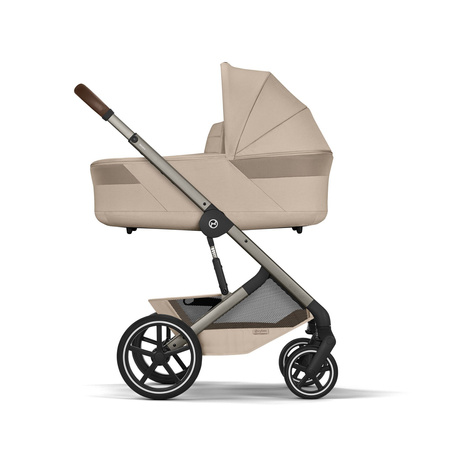 Cybex Balios S Lux 2026 Almond Beige zestaw 3w1 z fotelikiem Cloud G3 i-Size Plus
