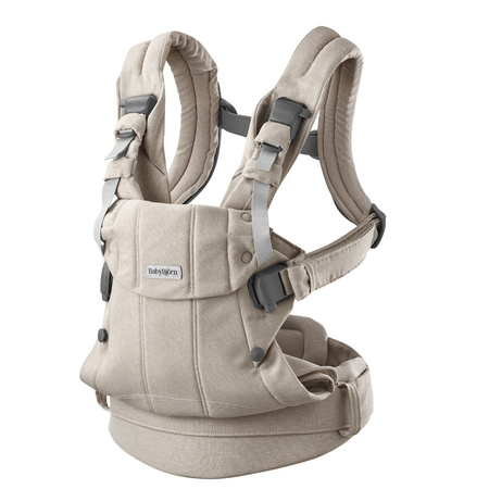BabyBjorn nosidełko Harmony Woven Jasny Beż Melange