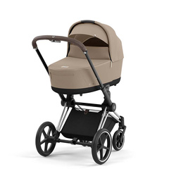 Cybex Priam 4.0 Chrome Brown Cozy Beige wózek głęboki
