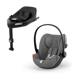 Cybex Cloud G i-Size Lava Grey fotelik z bazą G zestaw 0-13 kg