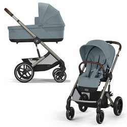 Cybex Balios S Lux 2.0 Stormy Blue wózek 2w1 głęboko-spacerowy