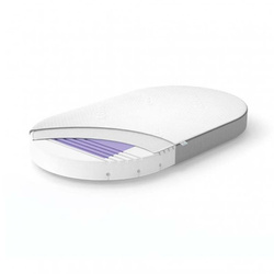 Waldin & Rucken AERO Duży Materac Premium do owalnego łóżeczka 7w1