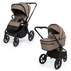 Muuvo Fold Mokka wózek 2w1 (głęboko-spacerowy)