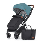 Petite&Mars Royal 3 Ocean Blue stelaż Silver wózek spacerowy