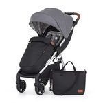 Petite&Mars Royal 3 Ultimate Grey stelaż Silver wózek spacerowy