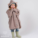 Patulove Ponczo samochodowe Lamb Beige rozmiar M