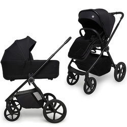 Muuvo One Negro wózek 2w1 (głęboko-spacerowy)