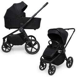 Muuvo Five Classic Black wózek 2w1 (głęboko-spacerowy)