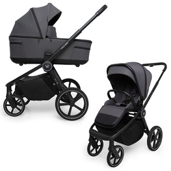 Muuvo Five Iron Graphite wózek 2w1 (głęboko-spacerowy)