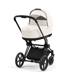 Cybex Priam 4.0 Matt Black OFF WHITE wózek głęboki