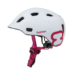 Hamax Thundercap kask dziecięcy rozmiar 52-56 White/Pink
