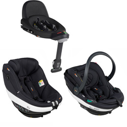 BeSafe Beyond Black Soft Breeze zestaw modułowy z bazą Beyond