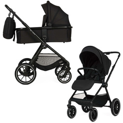 Adamex Nova Black wózek 2w1 głęboko-spacerowy