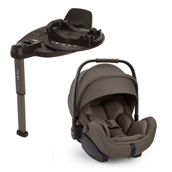 Nuna Arra Flex Chestnut z bazą Curv zestaw 40-87 cm