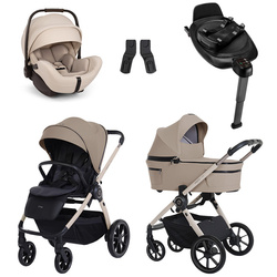 Espiro Yoga Assana Lotos Voice of Nature wózek 4w1 z fotelikiem Nuna Arra Flex i bazą Nuna Base Next