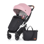Petite&Mars Royal 3 Rose Pink stelaż Silver wózek spacerowy