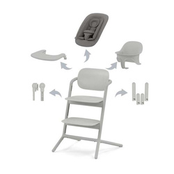 Cybex Lemo Suede Grey krzesełko 4 w 1
