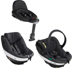 BeSafe Beyond Antracyt Mesh zestaw modułowy z bazą Beyond