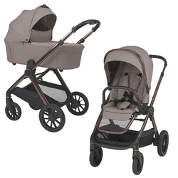 Espiro Code Unusually Taupe wózek głęboko-spacerowy 2w1