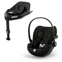 Cybex Cloud G3 Magic Black fotelik z bazą G3 zestaw 0-13 kg