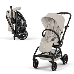 Cybex Eezy S Twist+2 BLK Dune Grey wózek spacerowy