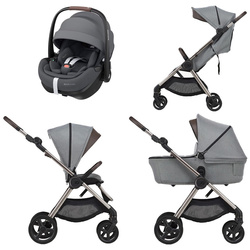 Anex iQ Premium Pure zestaw 3w1 z fotelikiem Maxi Cosi Pebble 360 Pro2