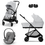 Cybex Melio 2025 Fog Grey zestaw 3w1 z fotelikiem Cybex Cloud G i-Size