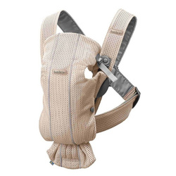 BabyBjorn nosidełko Mini 3D Mesh Perłowy Różowy