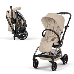 Cybex Eezy S Twist+2 TPE Almond Beige wózek spacerowy
