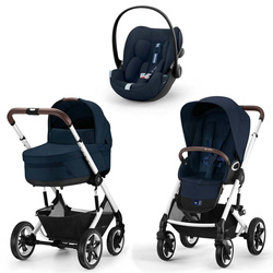 Cybex Talos S Lux Ocean Blue wózek 3w1 z fotelikiem Cybex Cloud G i-Size PLUS