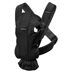 BabyBjorn nosidełko Mini 3D Mesh Czarny