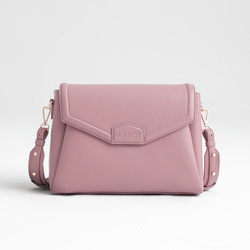 Joissy Torebka Crossbody i Organizer do wózka 2w1 dla Mamy MIDI Mauve Rose