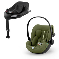Cybex Cloud G3 Moss Green fotelik z bazą G3 zestaw 0-13 kg