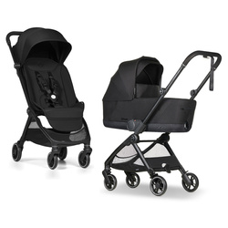 Bumprider Connect Mini Czarny wózek 2w1 (głęboko-spacerowy)