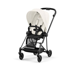 Cybex Mios Matt Black OFF WHITE wózek spacerowy
