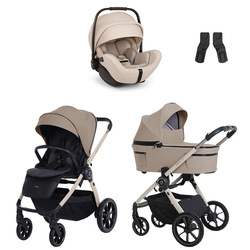 Espiro Yoga Assana Lotos Voice of Nature wózek 3w1 z fotelikiem Nuna Arra Flex