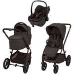 Maxi-Cosi Oxford+ 3w1 z fotelikiem Pebble Slide Pro Espresso Brown