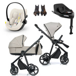 Roan IVI 2.0 Sesame zestaw 4 w 1 z fotelikiem Cybex Cloud G i-Size Plus i bazą isofix