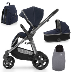Oyster 3 Wózek 2w1 Twilight z plecakiem i śpiworkiem