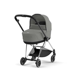 Cybex Mios Chrome Black Mirage Grey wózek głęboki