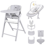 Carrello Tenero CRL-9507 Atlantis Grey krzesełko do karmienia