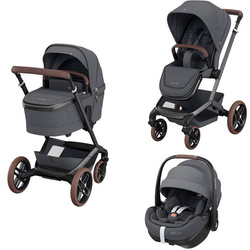 Maxi Cosi Fame Twillic Graphite zestaw 3w1 z fotelikiem Pebble 360 Pro2