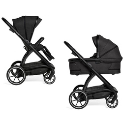 Muuvo Trick Jet Black wózek głęboko-spacerowy 2w1