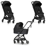 Bumprider Connect Mini Czarny wózek 2w1 bliźniaczy rok po roku