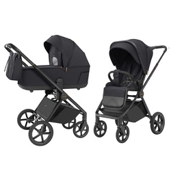 Carrello Ultra CRL-6527 Basalt Black wózek głęboko-spacerowy 2w1 