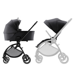 Britax Romer Rio Style Carbon Black wózek 2w1 głęboko-spacerowy