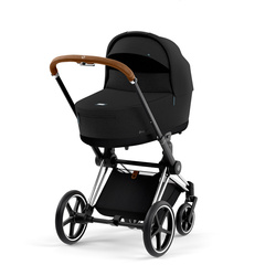 Cybex Priam 4.0 Chrome Brown Sturdast Black Plus wózek głęboki