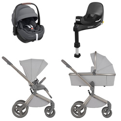 Anex Flo Frossy zestaw 4w1 z fotelikiem Maxi Cosi Pebble 360 Pro2 i bazą FamilyFix 360 Pro