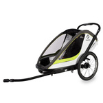 Hamax Breeze One White/Green przyczepka rowerowa 