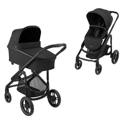 Maxi Cosi Plaza Plus Essential Black wózek głęboko-spacerowy 2w1